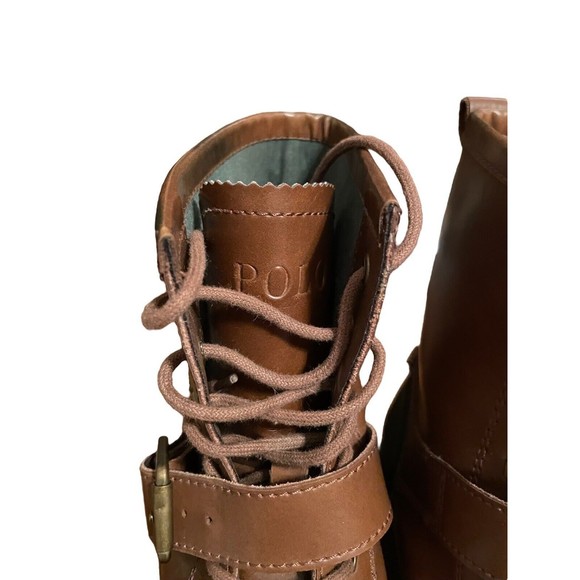 Men’s Polo Ralph Lauren Weybrook Combat Military Duck Boots - Size 9 main image 9
